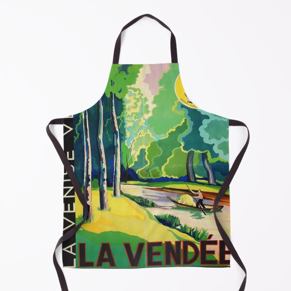 Item preview, La Vendee retro poster designed and sold by CorasPosters.