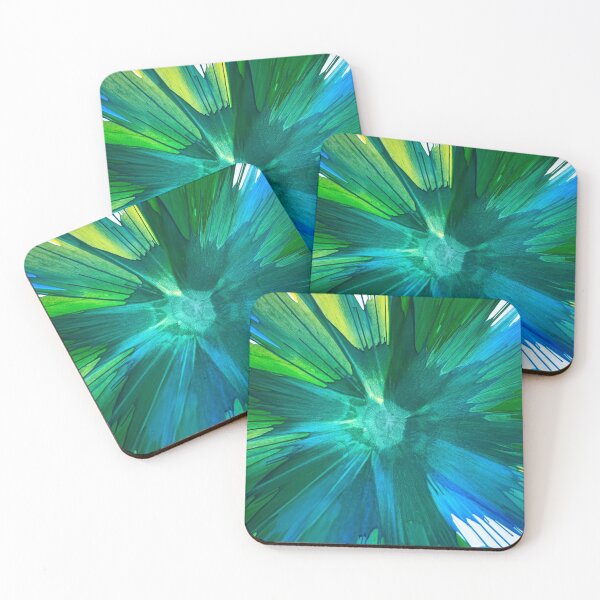 Item preview, Blue/Green Spin Art designed and sold by dellynnart.