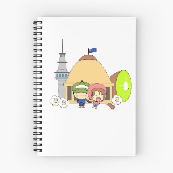Item preview,  Cute Cartoon Couple Goes To New Zealand designed and sold by DTEH.