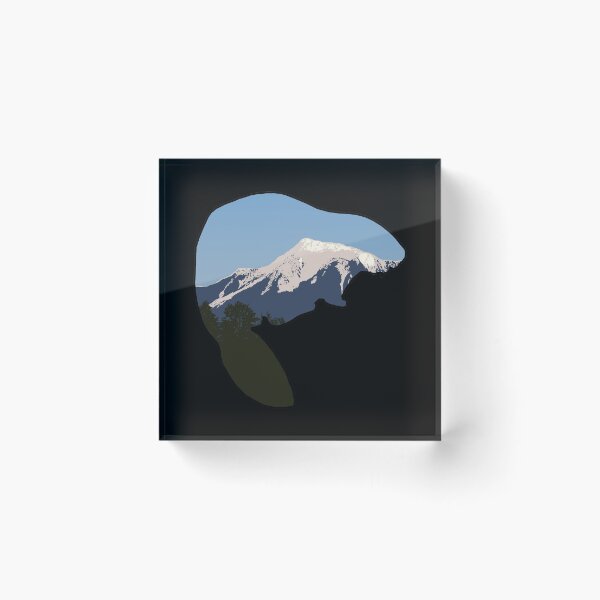 Item preview, Beaver Mountain Outline designed and sold by CJS-Art.