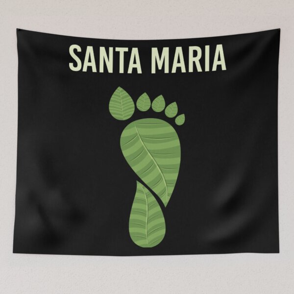 Item preview, Footprint Santa Maria designed and sold by JonesErin.