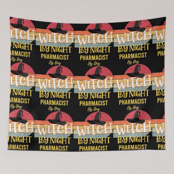 Item preview, Pharmacist By Day Witch By Night Halloween Funny Gift Idea   designed and sold by inmyzone.
