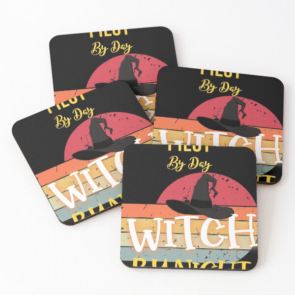 Item preview, Pilot By Day Witch By Night Halloween Funny Gift Idea   designed and sold by inmyzone.
