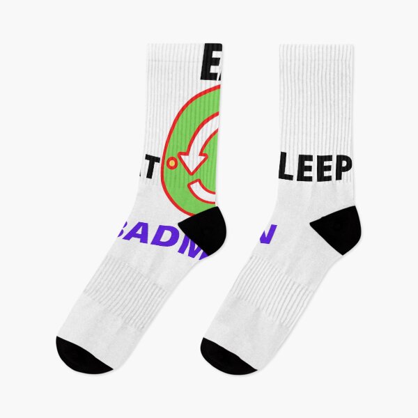 Item preview, EAT SLEEP BADMINTON  designed and sold by morrismorgan.