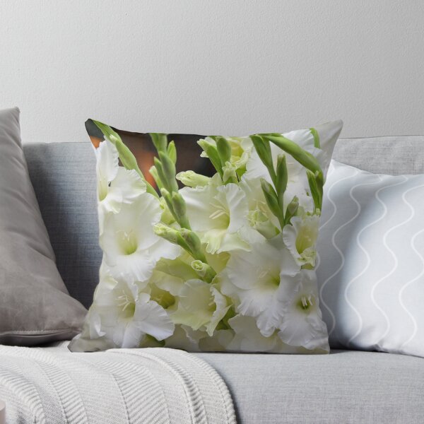 Item preview, White gladiolas designed and sold by perlphoto.
