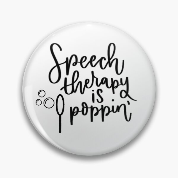 Item preview, speech therapy is poppin designed and sold by gillianemily.
