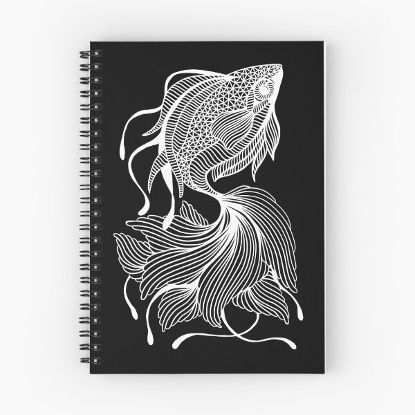 Item preview, Fish up Linien Illustration Line Art  designed and sold by line212line.
