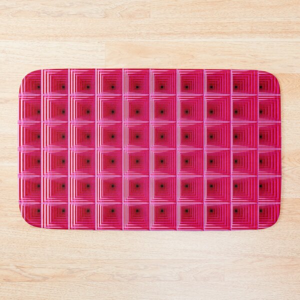Item preview, Pink Grid Optical Illusion Pattern designed and sold by bradm50.