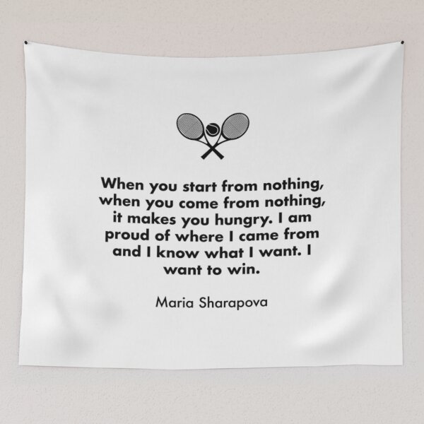 Item preview, I want to win. Maria Sharapova designed and sold by JonesErin.