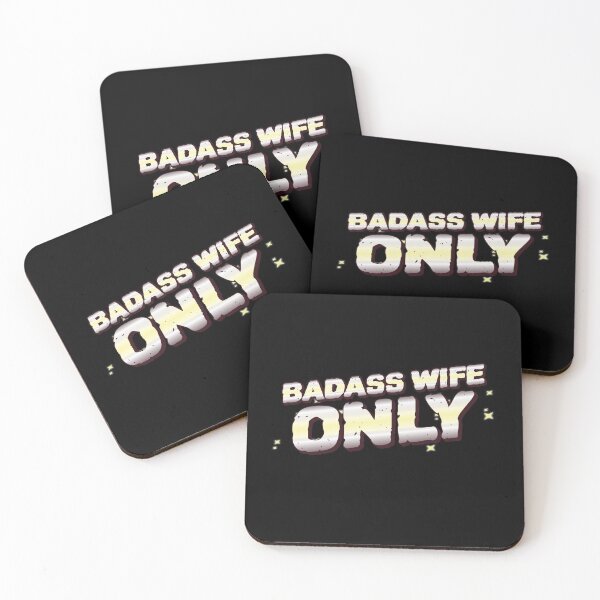 Item preview, BADASS WIFE ONLY designed and sold by YourEssentials.