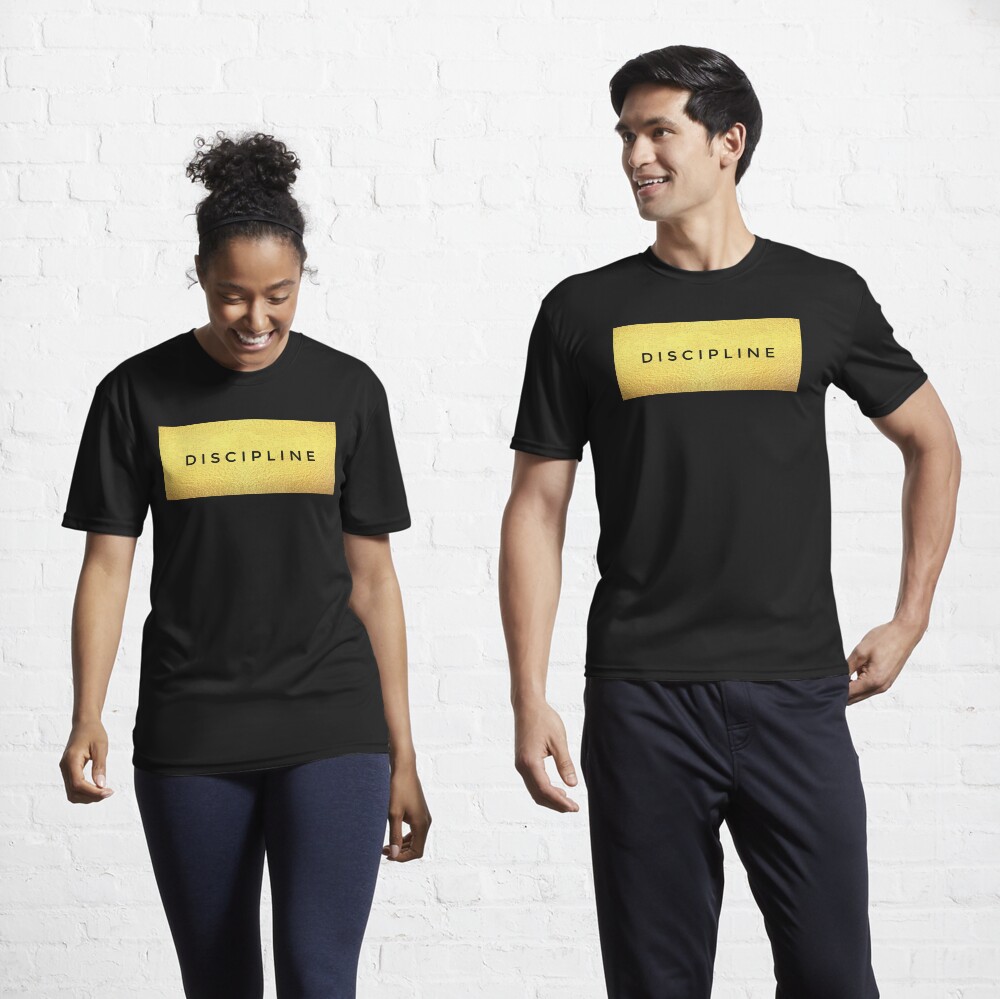Discipline , hard work and dedication keys to success Active T-Shirt