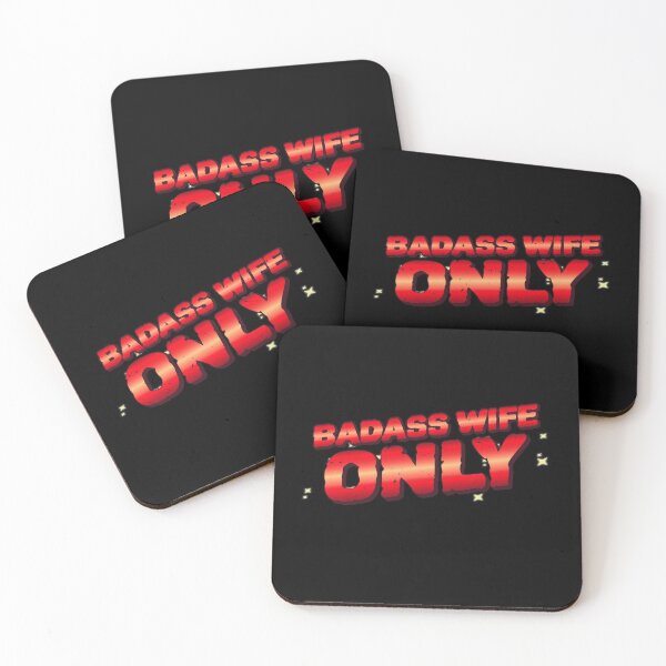 Item preview, BADASS WIFE ONLY designed and sold by YourEssentials.