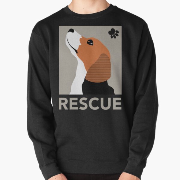 Rescue (Beagle) Pullover Sweatshirt