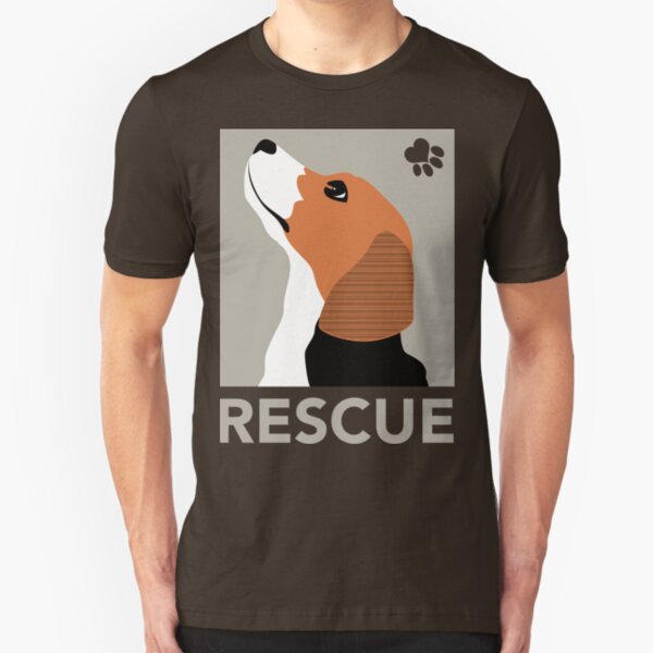 Rescue (Beagle) Slim Fit T-Shirt