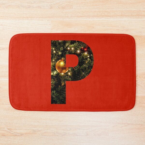 Item preview, Christmas Tree Letter P designed and sold by LiveAndGlow.