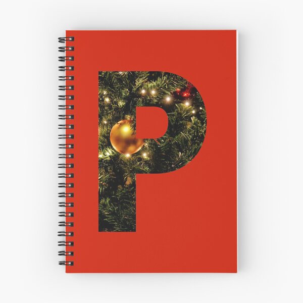 Item preview, Christmas Tree Letter P designed and sold by LiveAndGlow.