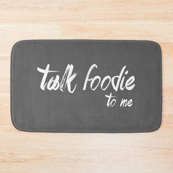 Item preview, Talk foodie to me designed and sold by Delectably.