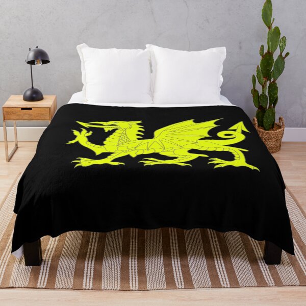Item preview, Golden Dragon - Gold Welsh Flag designed and sold by deanworld.