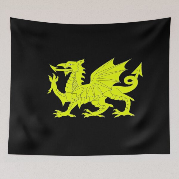 Item preview, Golden Dragon - Gold Welsh Flag designed and sold by deanworld.