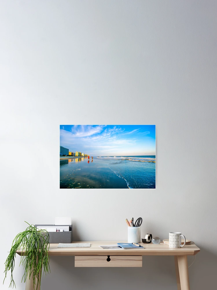Thumbnail 2 of 3, Poster, Searching for Sea Shells designed and sold by Roselyn Shoko.