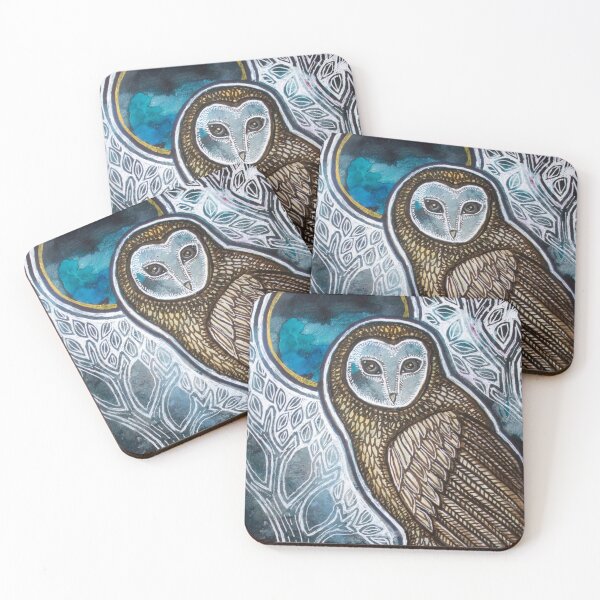 Item preview, Owl and Blue Moon designed and sold by Lynnette Shelley.