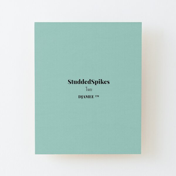 Studdedspikes by Djamee™ Thailand Wood Mounted Print
