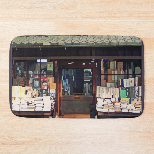 Item preview, Japanese Bookstore Illustration designed and sold by tremendoustees.