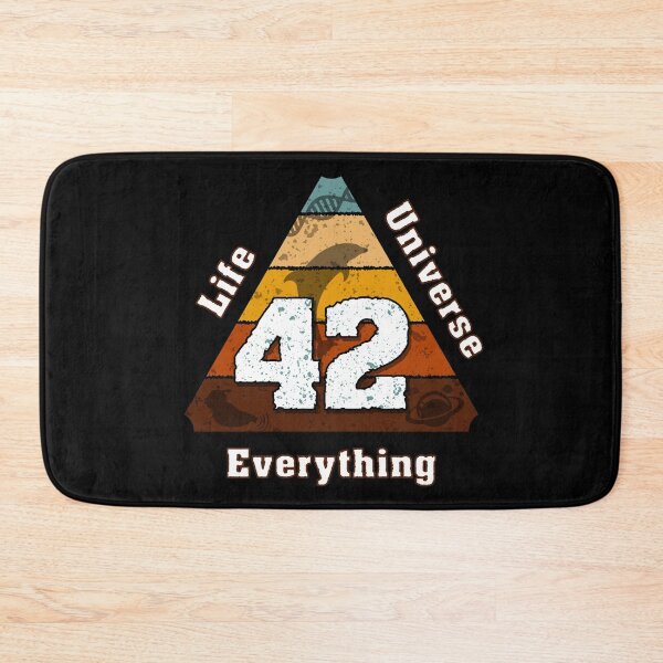 Item preview, The Answer to Life the Universe and Everything is simple: 42 designed and sold by Siiiiichfried.