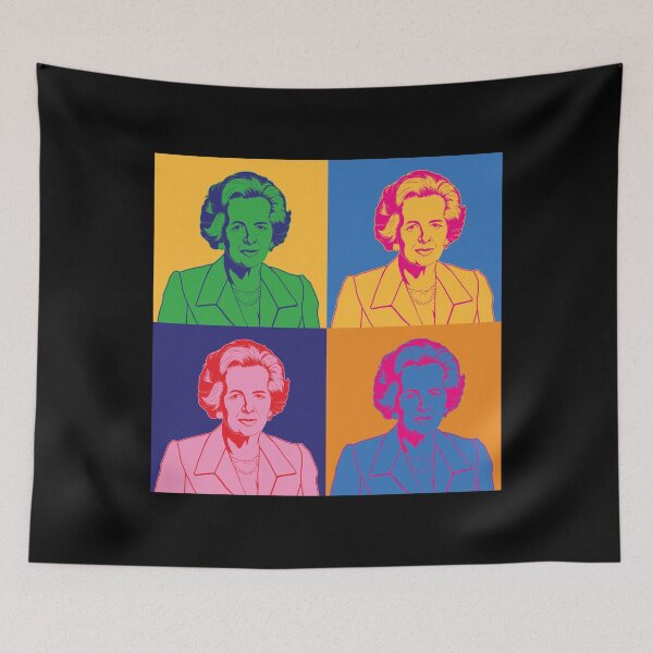 Item preview, Pop Art Picture Portrait Margaret Thatcher graphic designed and sold by jakehughes2015.