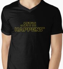 Sith Happens - Star Wars Men's V-Neck T-Shirt