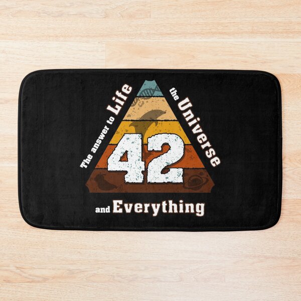 Item preview, The Answer to Life the Universe and Everything is simple: 42 designed and sold by Siiiiichfried.