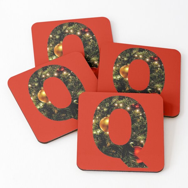 Item preview, Christmas Tree Letter Q designed and sold by LiveAndGlow.