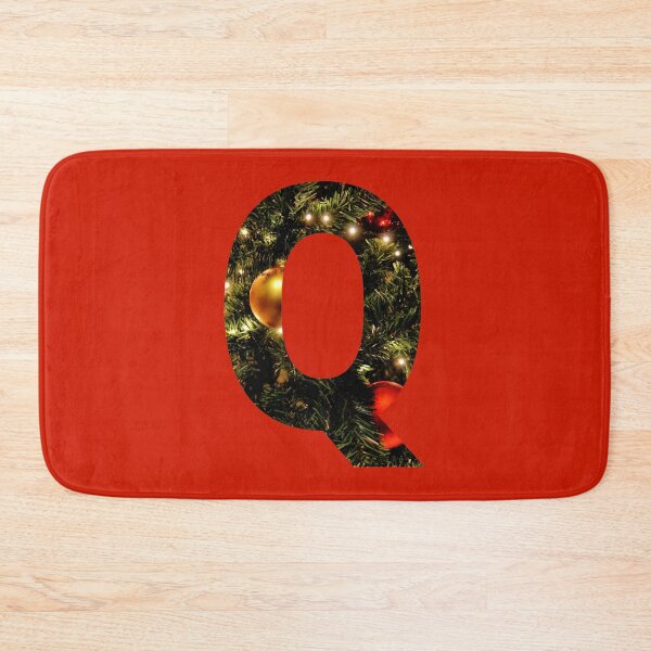 Item preview, Christmas Tree Letter Q designed and sold by LiveAndGlow.