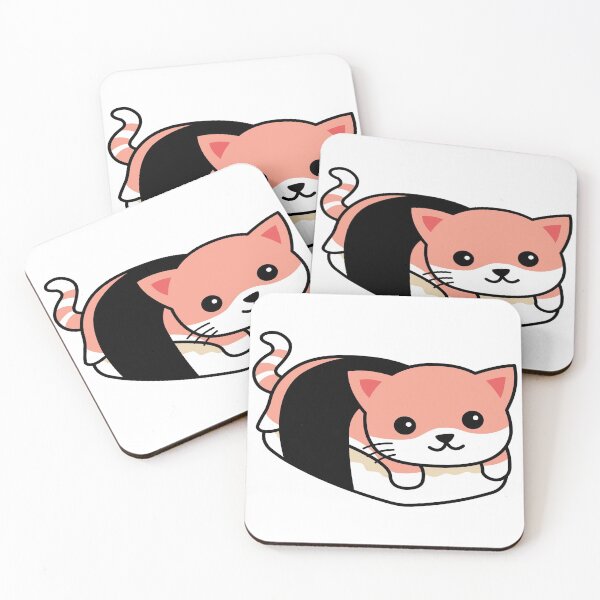Item preview, Cat Sushi designed and sold by TrueTrippyArts.