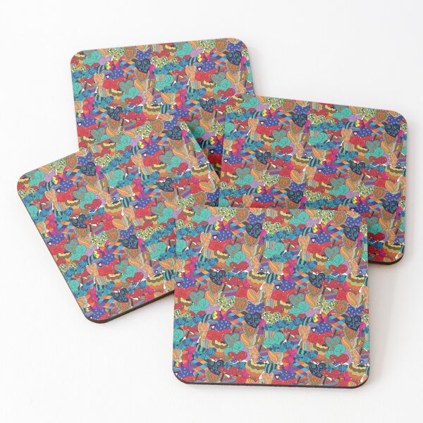 Item preview, Decorative hearts beautiful and bright pattern designed and sold by molodec.