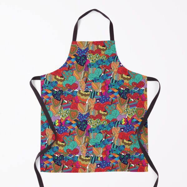 Item preview, Decorative hearts beautiful and bright pattern designed and sold by molodec.