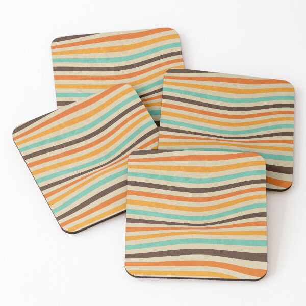 Item preview, Vintage Style Retro Stripes designed and sold by ind3finite.