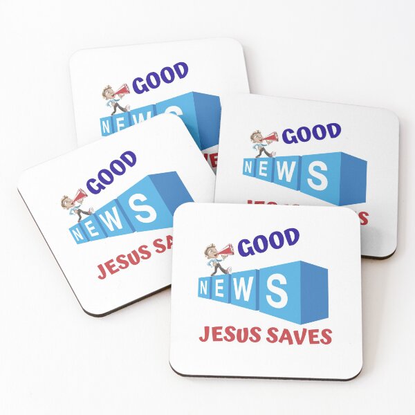 Item preview, GOOD NEWS JESUS SAVES designed and sold by jreiter57.