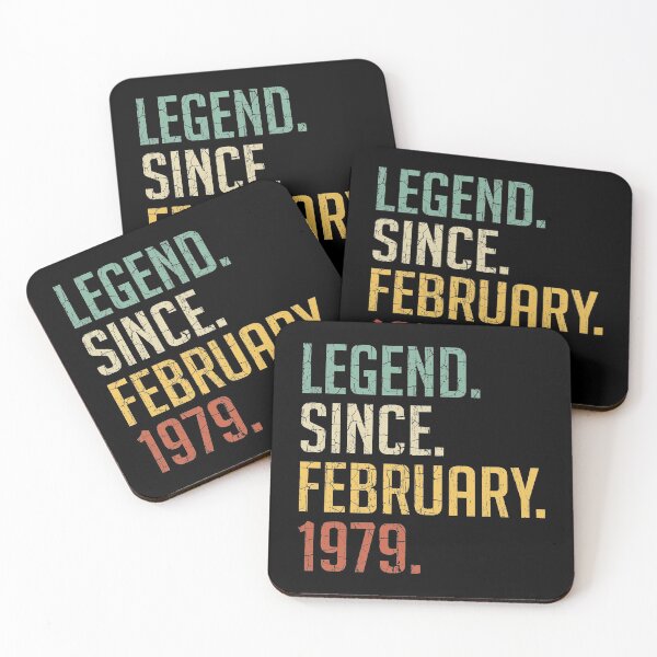 Item preview, Legend Since February 1979 42nd Birthday Gift 42 Years Old Vintage February 1979 designed and sold by Takatv.