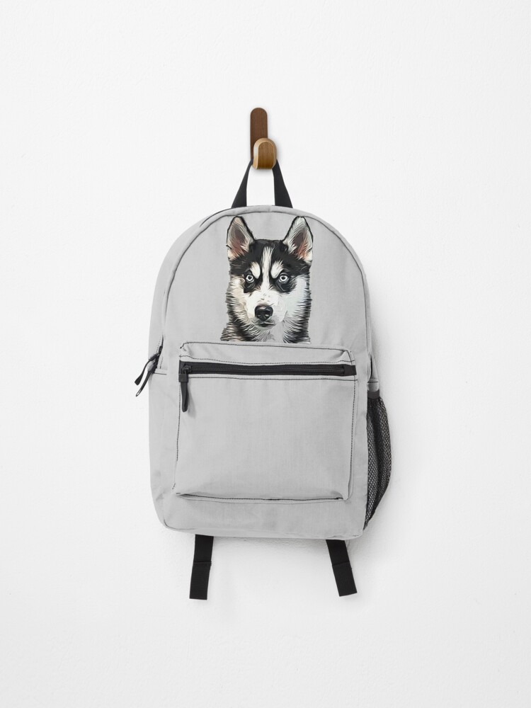 School Backpack Dog Husky, Bag Husky School