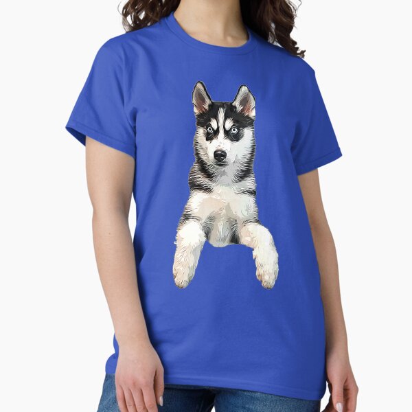 Item preview, Siberian Husky Puppy Dog designed and sold by ElegantCat.