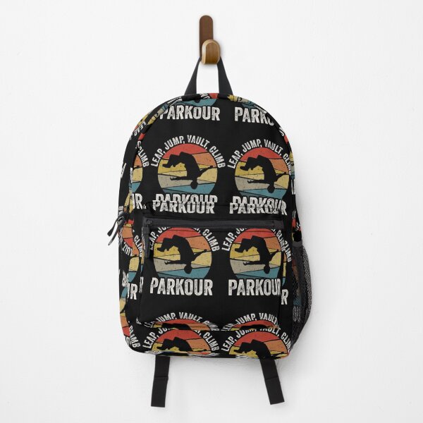 Item preview, Parkour Retro Vintage Leap Jump Vault Climb  designed and sold by inkedtee.