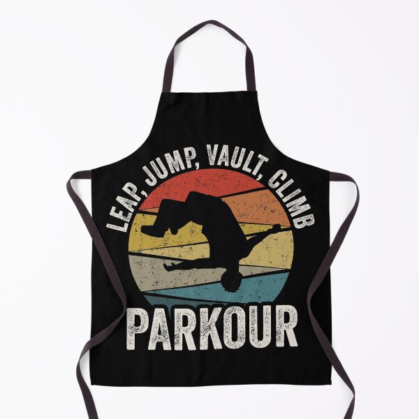 Item preview, Parkour Retro Vintage Leap Jump Vault Climb  designed and sold by inkedtee.