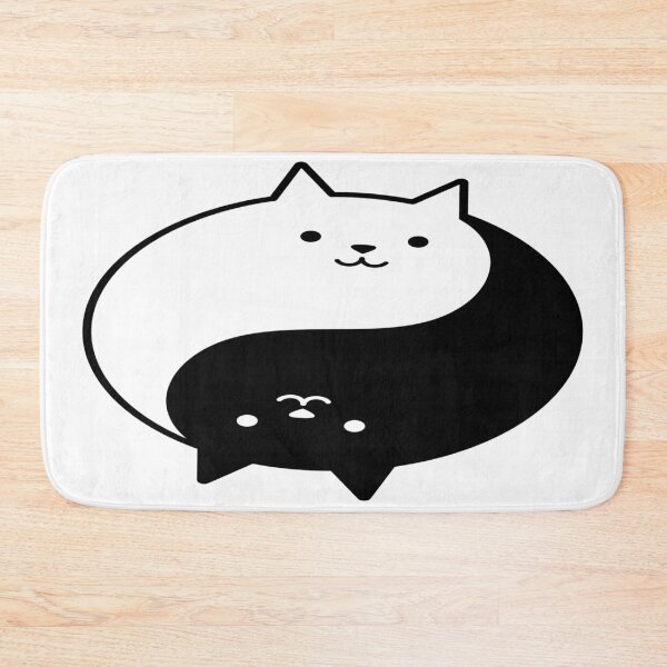 Item preview, Cat Yin Yang designed and sold by TrueTrippyArts.