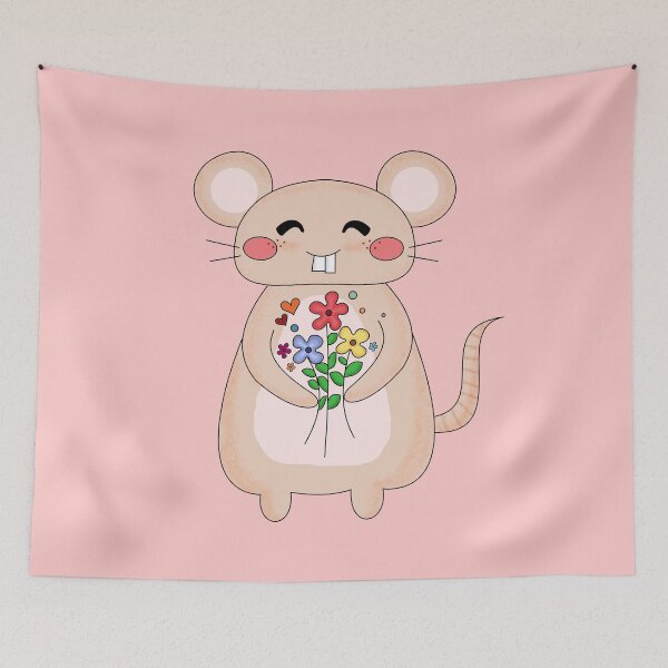 Item preview, kawaii rat designed and sold by Dreamy@.