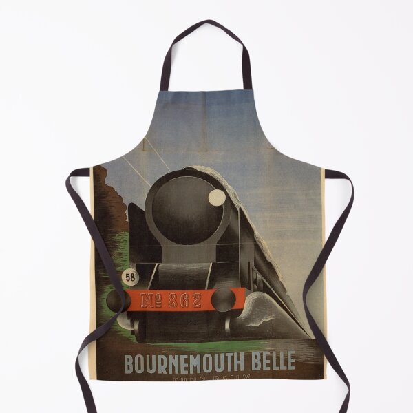 Item preview, Bournemouth Bele retro poster designed and sold by CorasPosters.