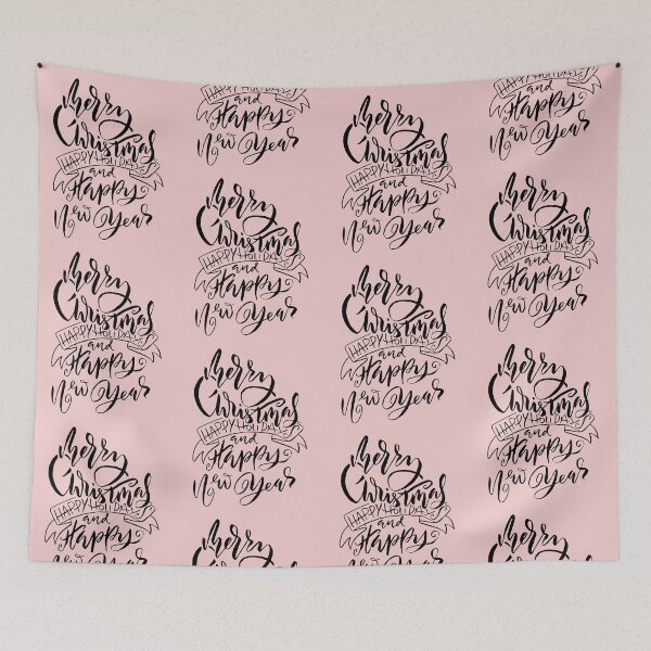 Item preview, Merry Christmas, Happy Holidays and Happy New Year Typography designed and sold by SAVWIS.