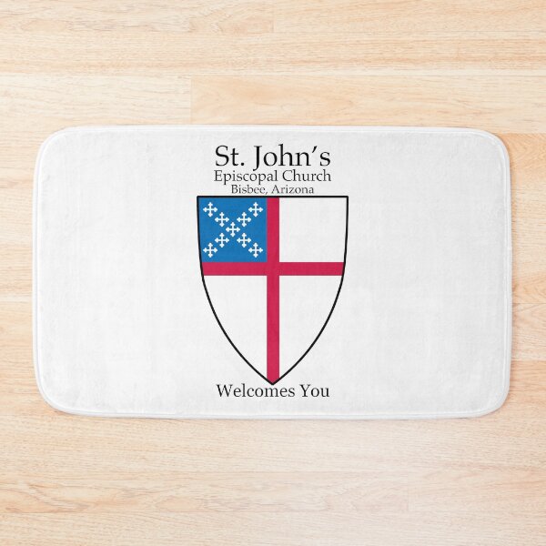 Item preview, St. John's Bisbee, Arizona - The Episcopal Church Shield #2 PNG Outlined designed and sold by litmusician.