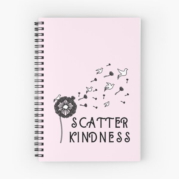 Item preview, Scatter Kindness Dandelion Pink designed and sold by The Little Wood Cottage.