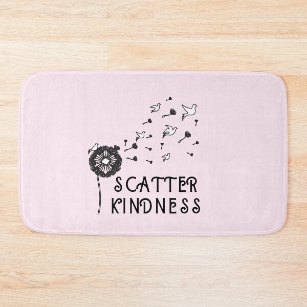 Item preview, Scatter Kindness Dandelion Pink designed and sold by The Little Wood Cottage.